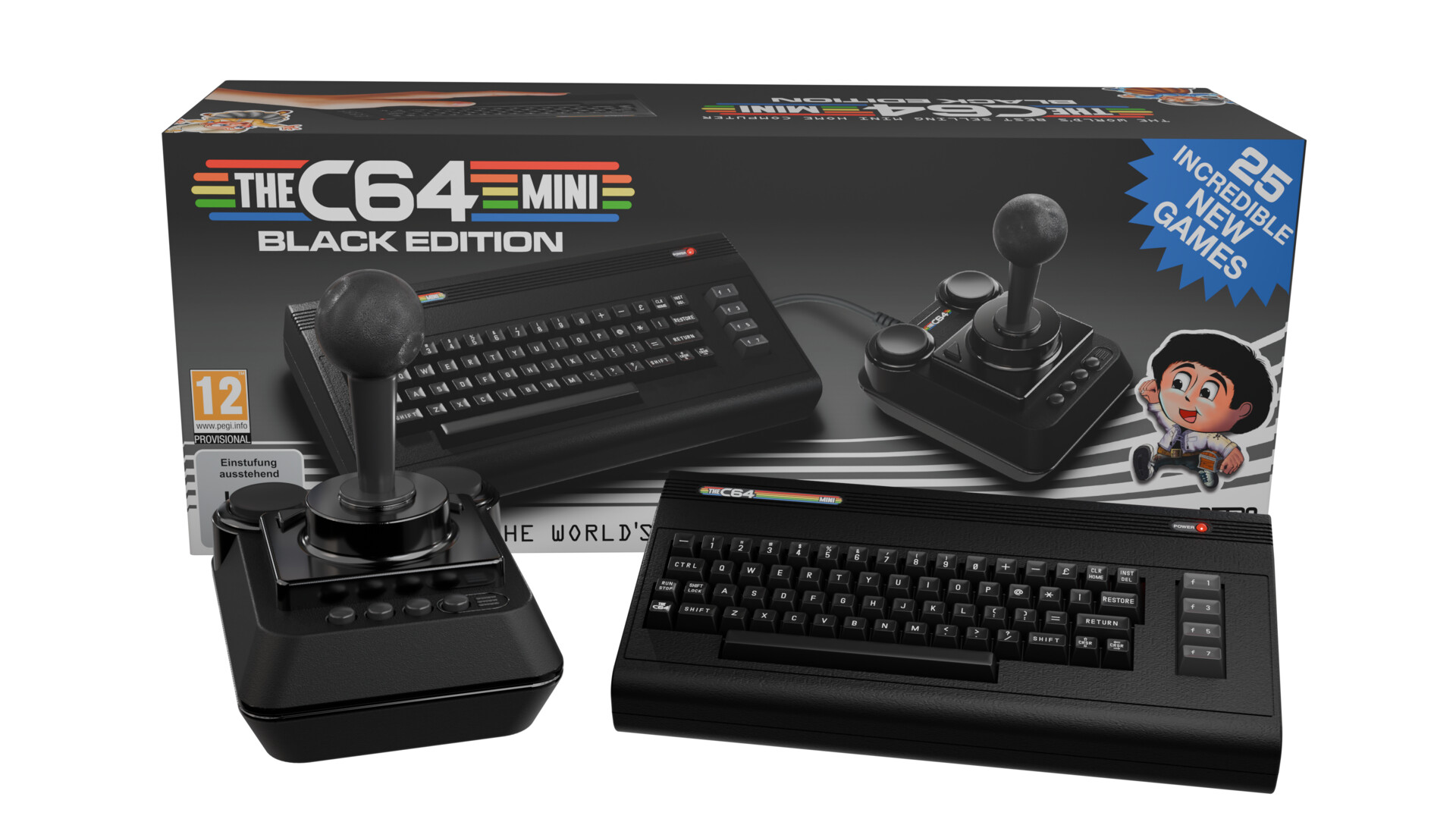 THEC64 mini – Black Edition is nu verkrijgbaar