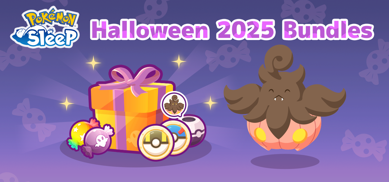 Ook de bundels voor het Halloween 2025 – Double Candy Research-event in Pokémon Sleep zijn bekend