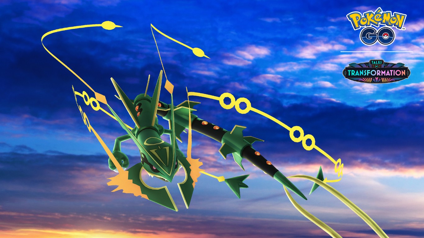 Vandaag is het tijd voor Mega Rayquaza Raid Day