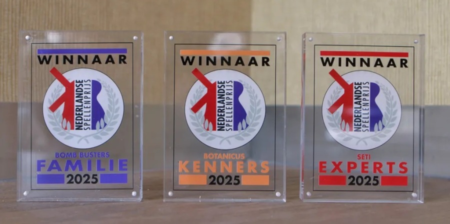 Dit zijn de winnaars van de Nederlandse Spellenprijs