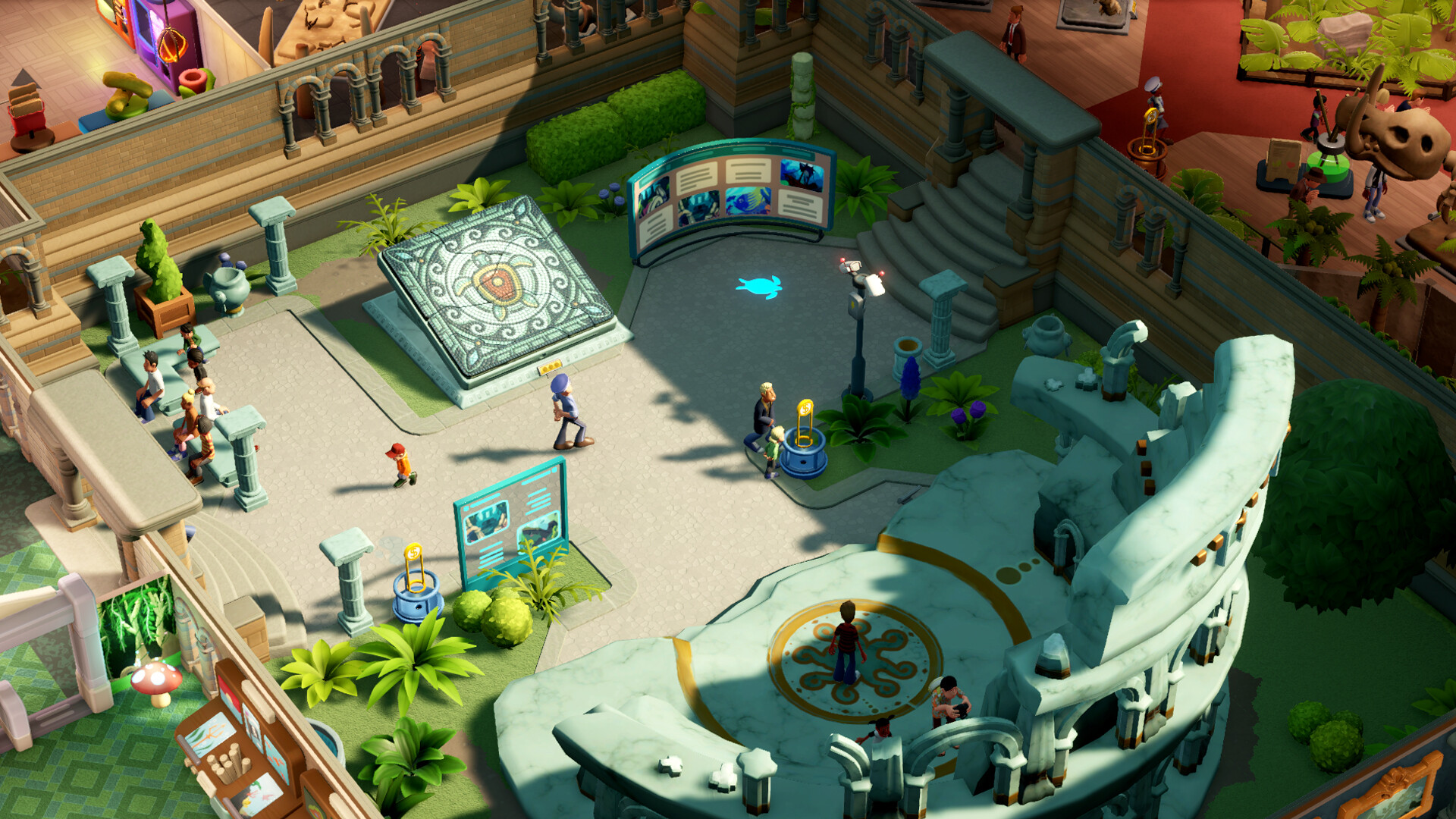 Two Point Studios heeft Zooseum-DLC voor Two Point Museum aangekondigd
