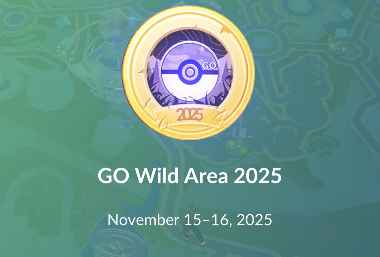 Pokémon GO Wild Area: Global-medal is live voor tickethouders