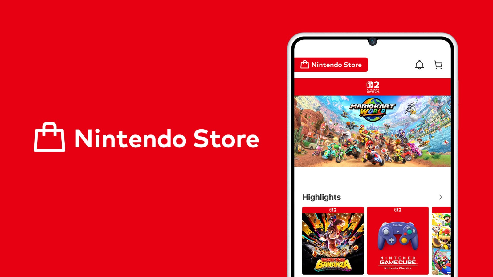 Er is een nieuwe Nintendo Store-app