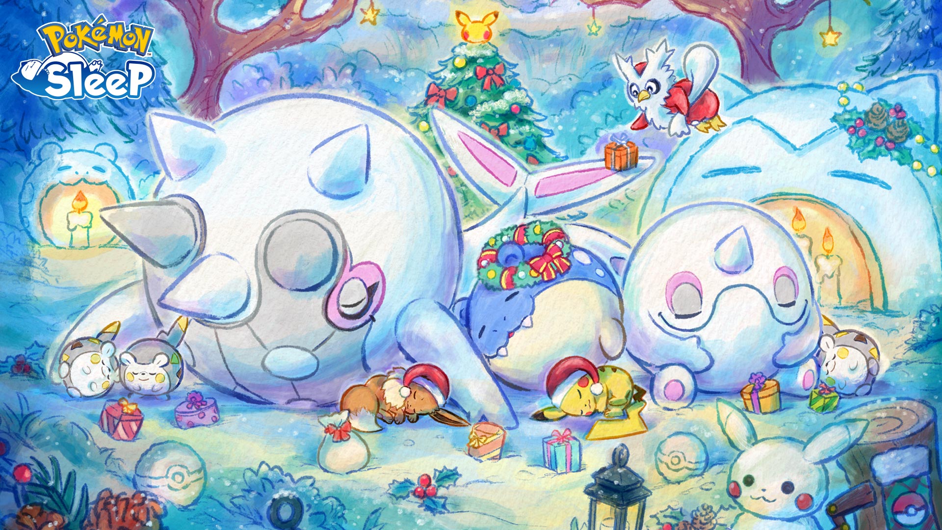 Bekijk hier de details van het aangekondigde Holiday 2025 – Double Dream Shard Research event in Pokémon Sleep