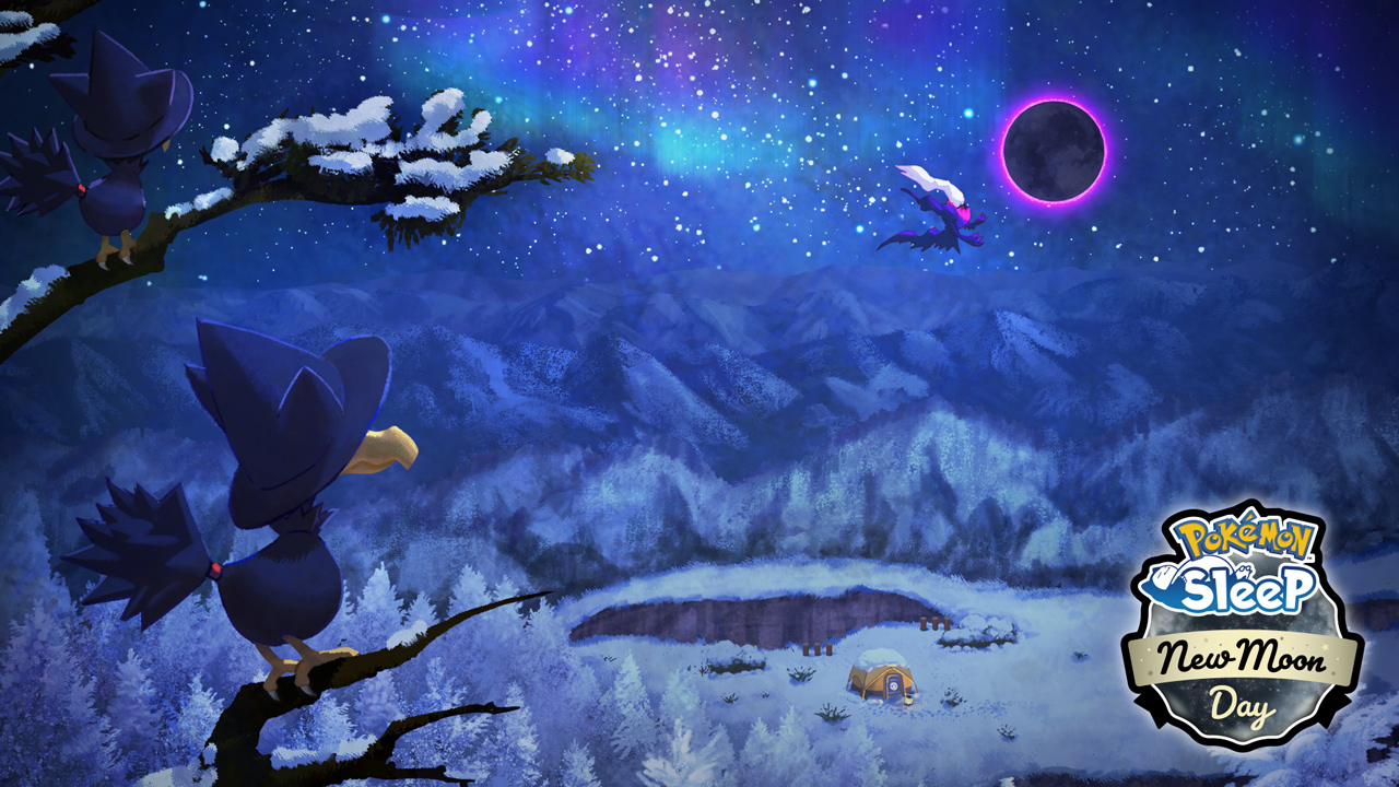 Het is bijna weer tijd voor New Moon Day #8 in Pokémon Sleep