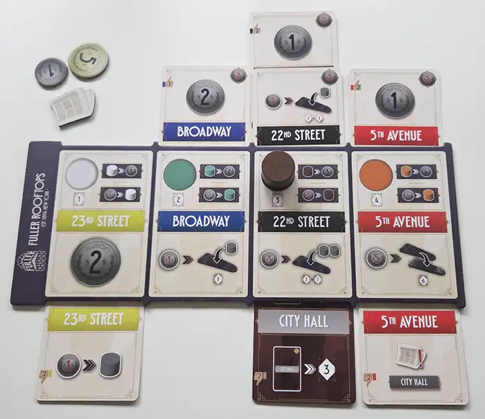 Spelerstableau Flatiron