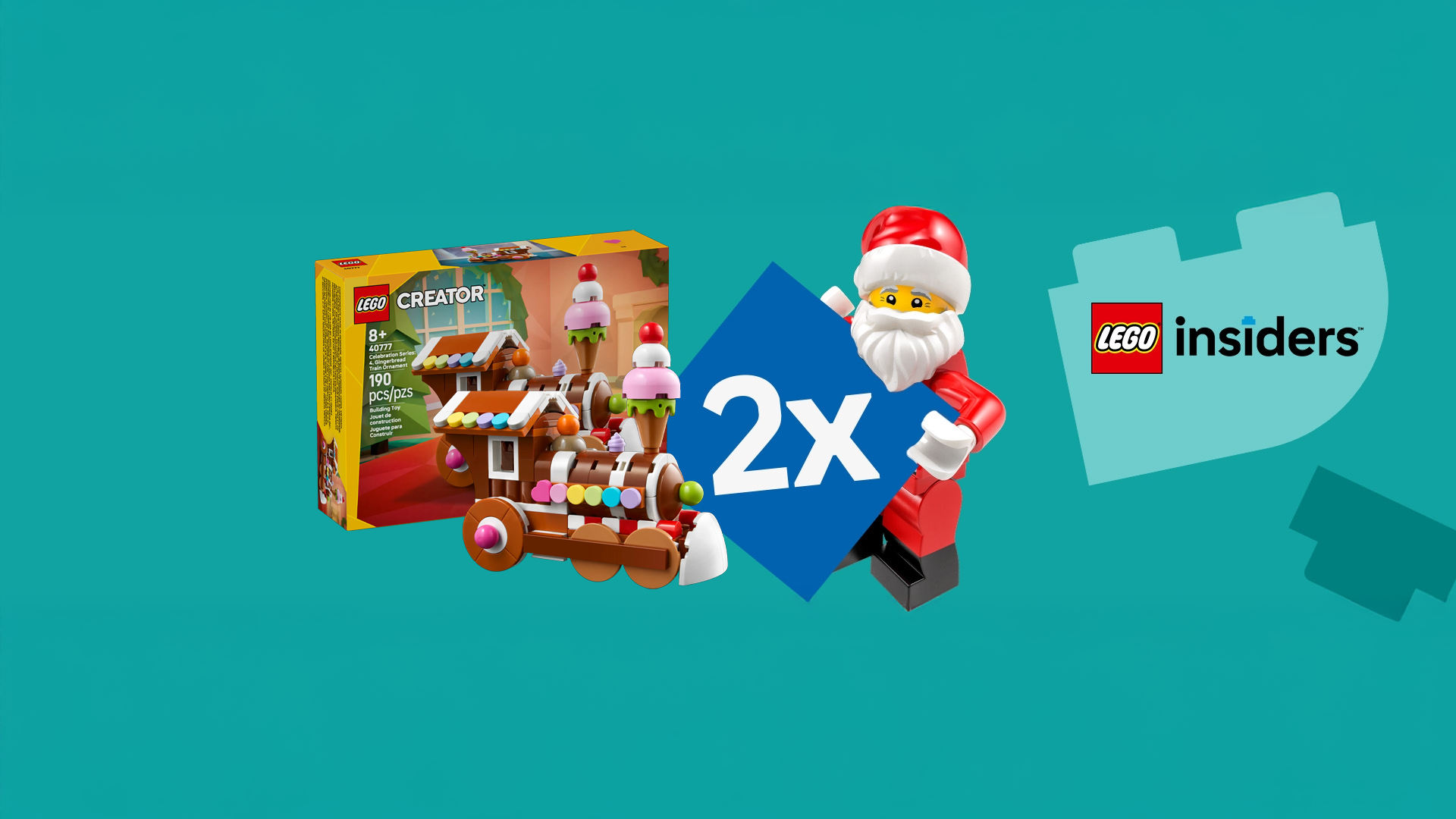 LEGO start met laatste dubbele LEGO Insiders-puntenactie van het jaar