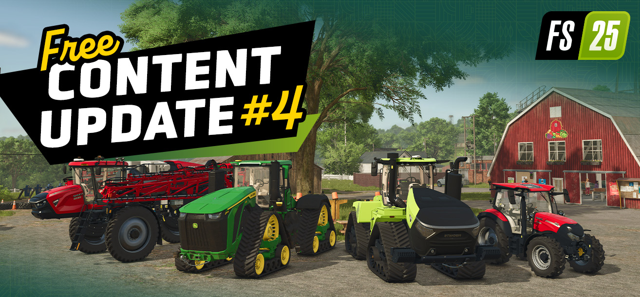Officiële contentuitbreiding in trailer Farming Simulator 25