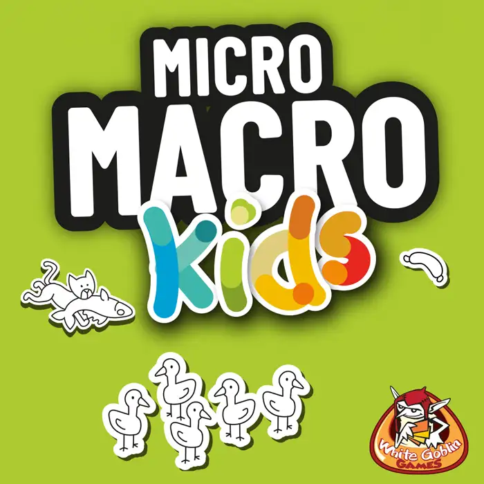 White Goblin Games heeft MicroMacro Kids aangekondigd