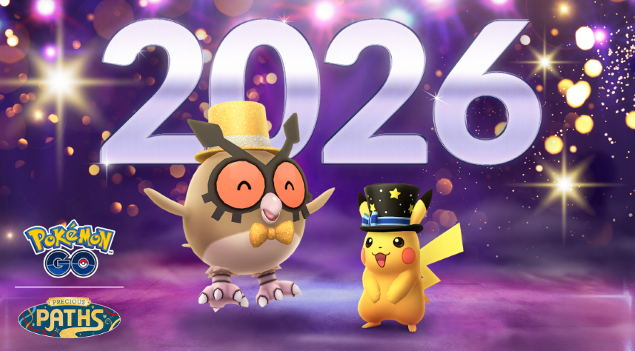 We sluiten het Pokémon GO-jaar af met het New Year’s 2026-event