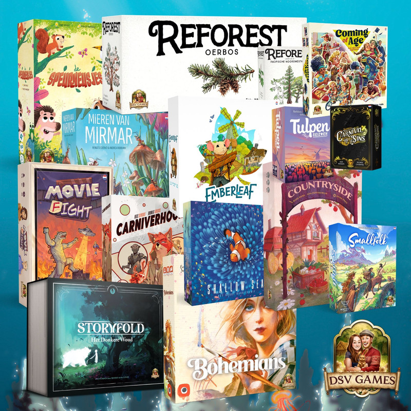 DSV bordspel releases
