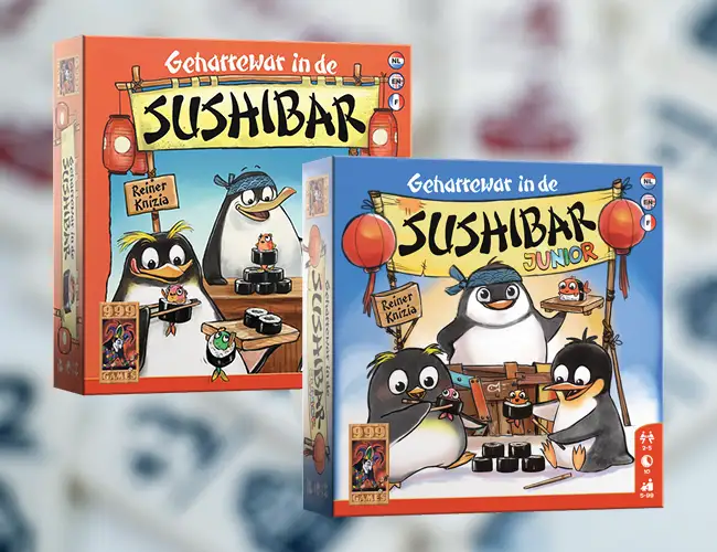 De vernieuwde uitgave van Geharrewar in de Sushibar is er