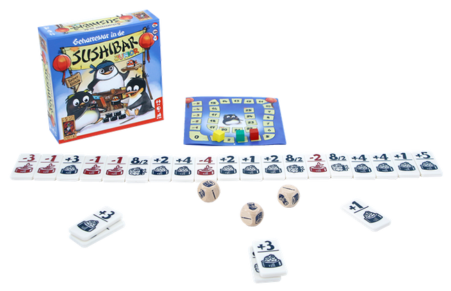 Geharrewar in de Sushibar sushibar junior