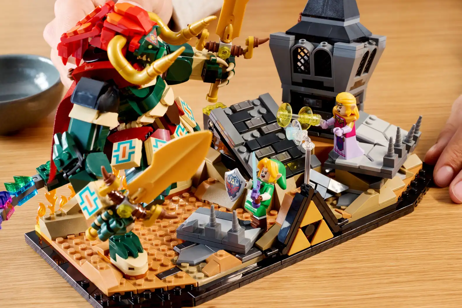 LEGO en Nintendo onthullen Ocarina of Time – De eindstrijd