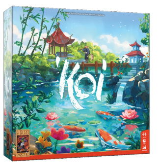 Een mooi vijverspel is aangekoindigd: Koi