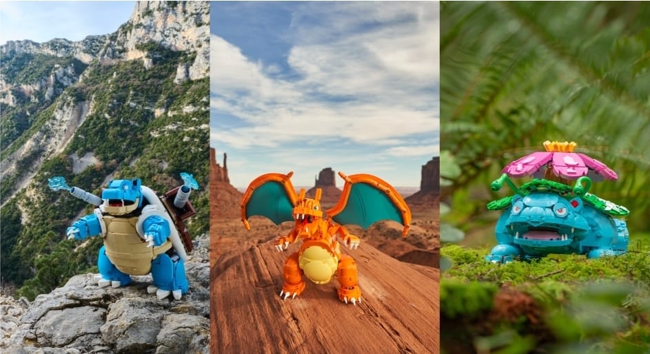 De eerste drie Pokémon LEGO sets zijn onthuld