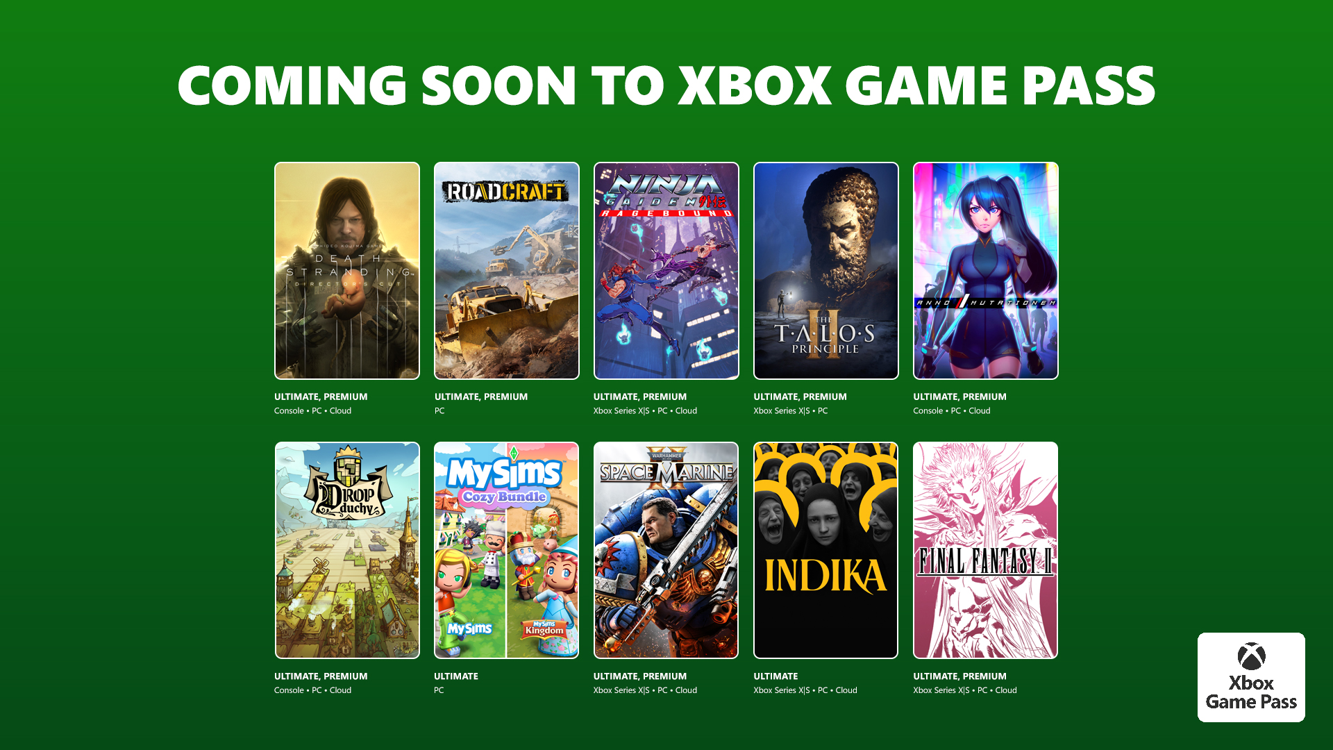 Tweede line-up Xbox Game Pass januari 2026 is bekend