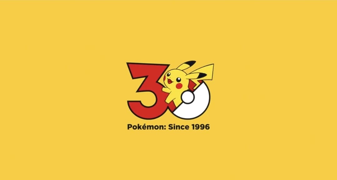 Er is een speciale video ter ere van het 30 jarige jubileum van Pokémon