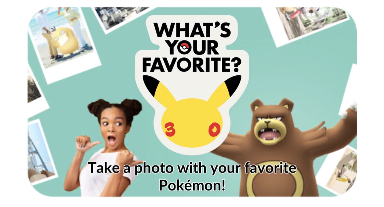 Niantic voegt Pokémon GO AR-feature toe in aanloop naar Pokémon 30th Anniversary