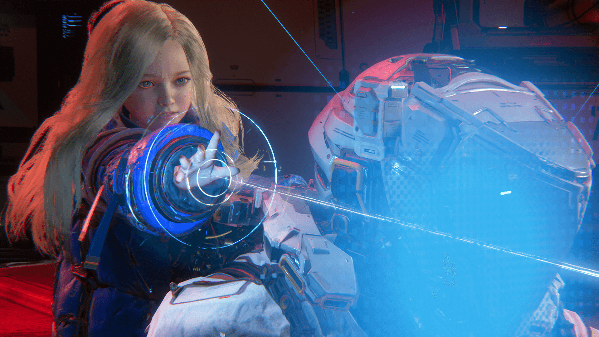 Bestuur twee hoofdrolspelers tegelijk in PRAGMATA