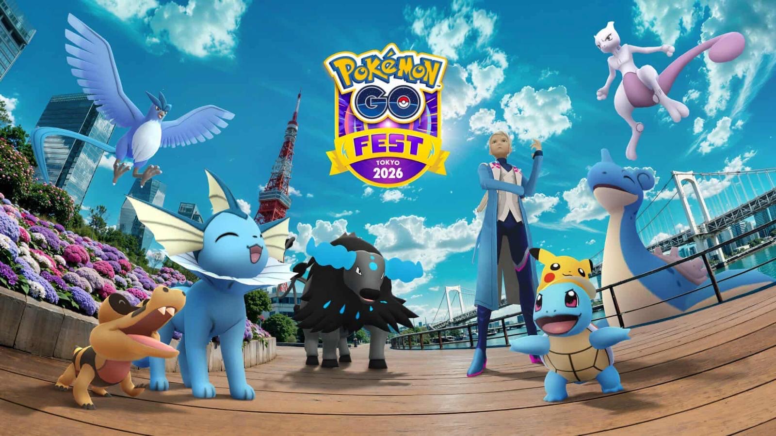 Eerste Pokémon GO Fest 2026-artwork onthuld en hint op Kanto