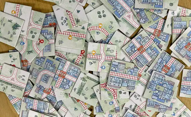 railroad tiles bordspel onderdelen