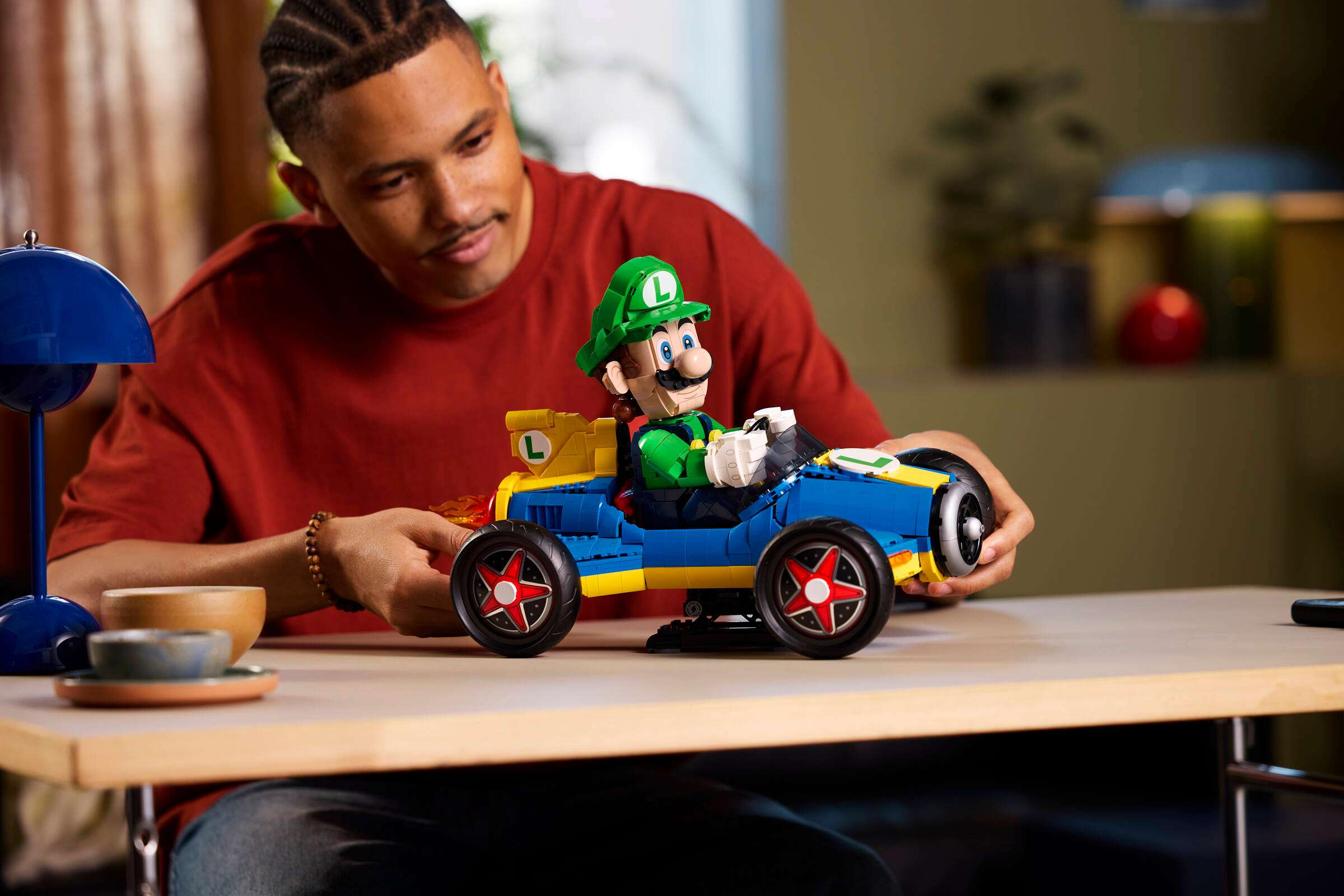 LEGO en Nintendo kondigen de LEGO Mario Kart: Luigi en Mach 8 aan