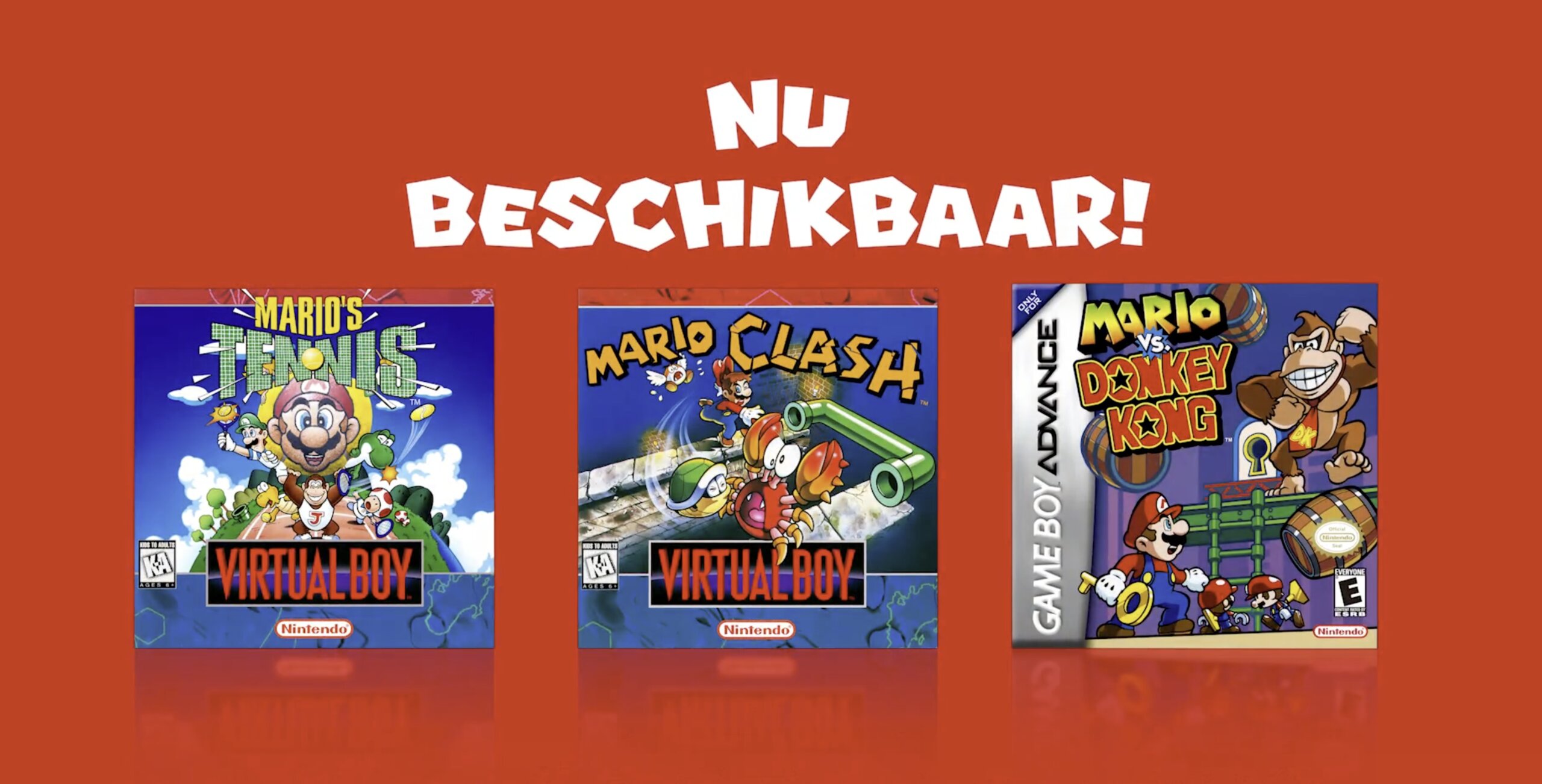 Drietal klassieke Mario-games is vandaag verschenen voor NSO
