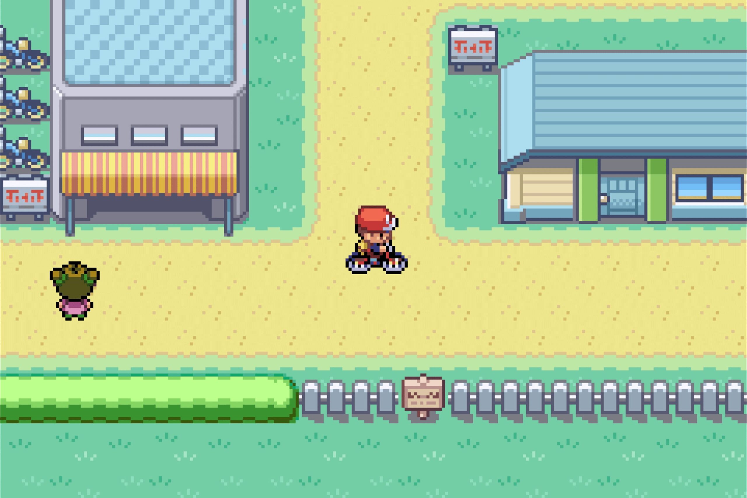 Pokémon FireRed, Fiets