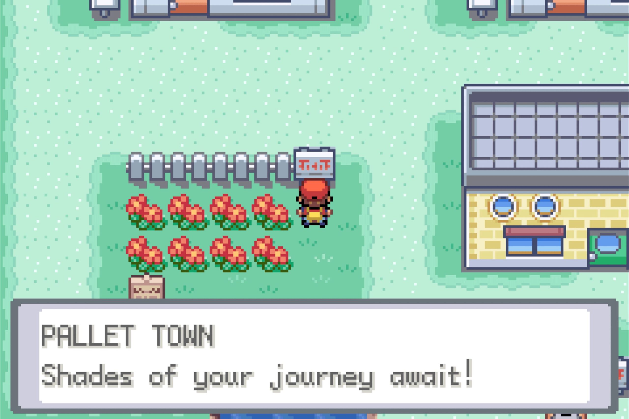 Pokémon, Pallet Town, Pokémon FireRed