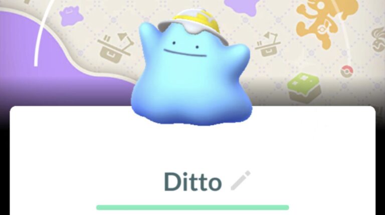 Verschillende spelers kunnen andere Costume Ditto krijgen