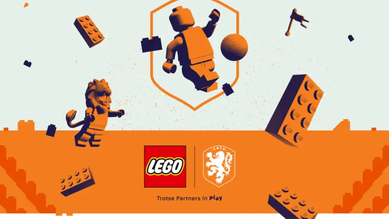 LEGO en KNVB schudden elkaar de handen voor een meerjarige samenwerking