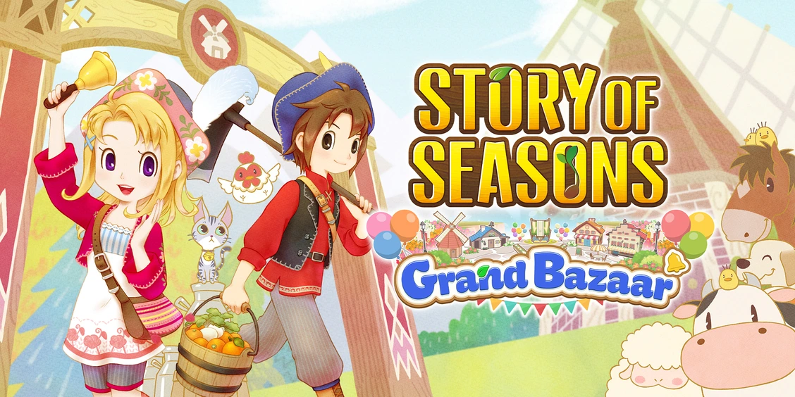 Hard werken in Story of Seasons: Grand Bazaar-trailer