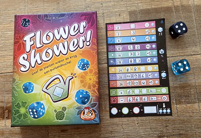 flower shower dobbelspel A