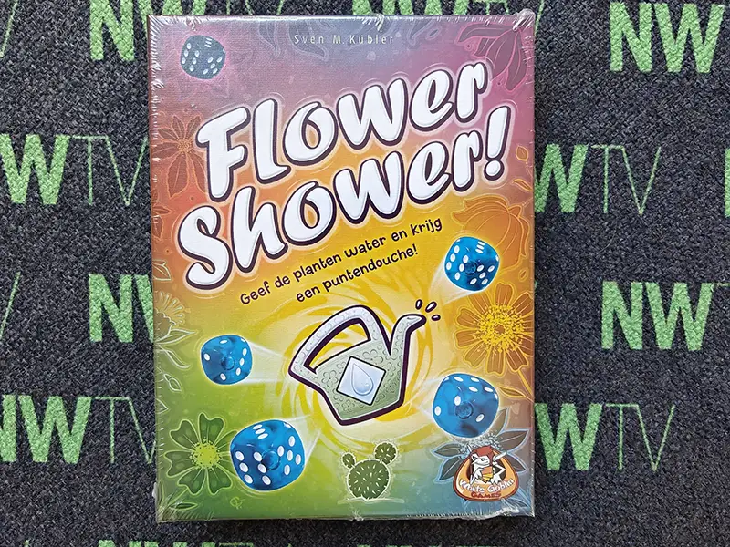 flower shower white goblin games dobbelspel