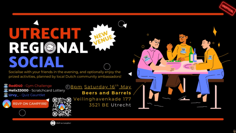 Kom naar de PlayPokémon Utrecht Regional Social (Unofficial) tijdens de Utrecht Regionals
