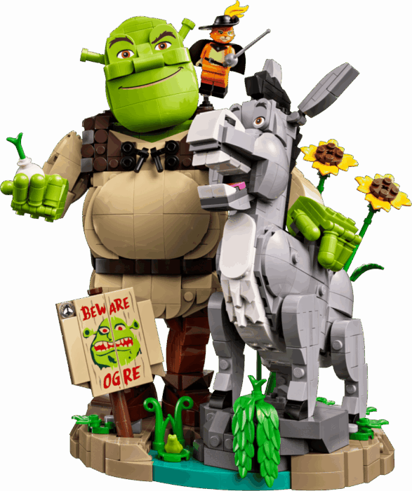 LEGO Shrek, Ezel en de Gelaarsde Kat