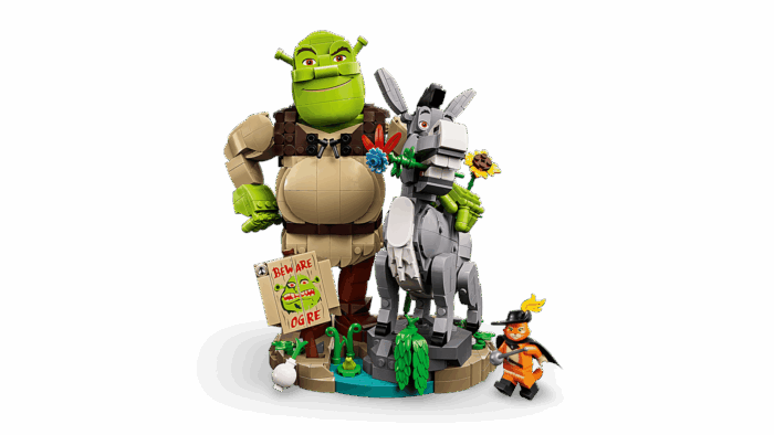 LEGO Shrek, Ezel en de Gelaarsde Kat