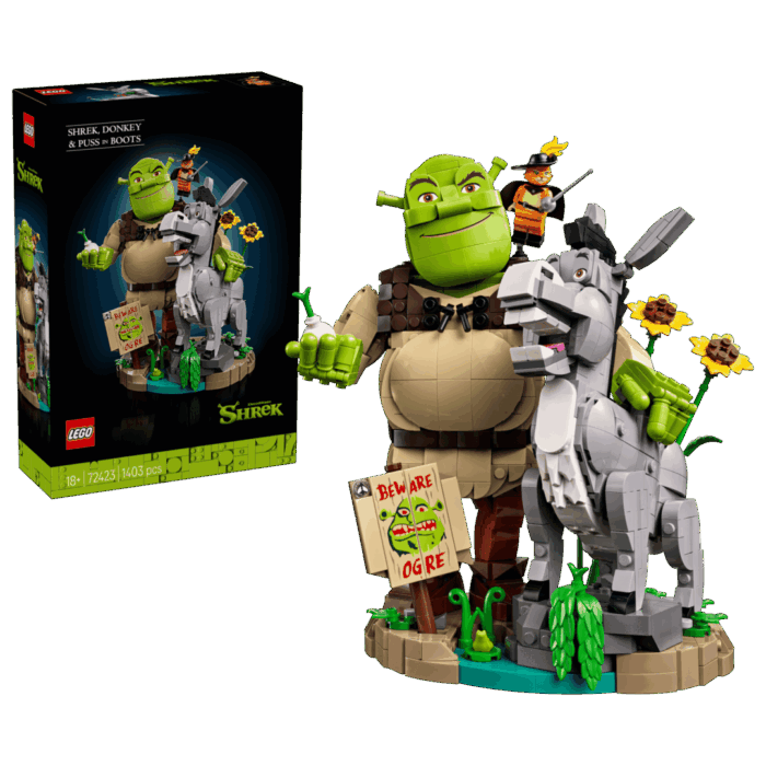 LEGO Shrek, Ezel en de Gelaarsde Kat
