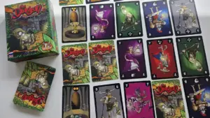 mini dungeon kaartspel grid