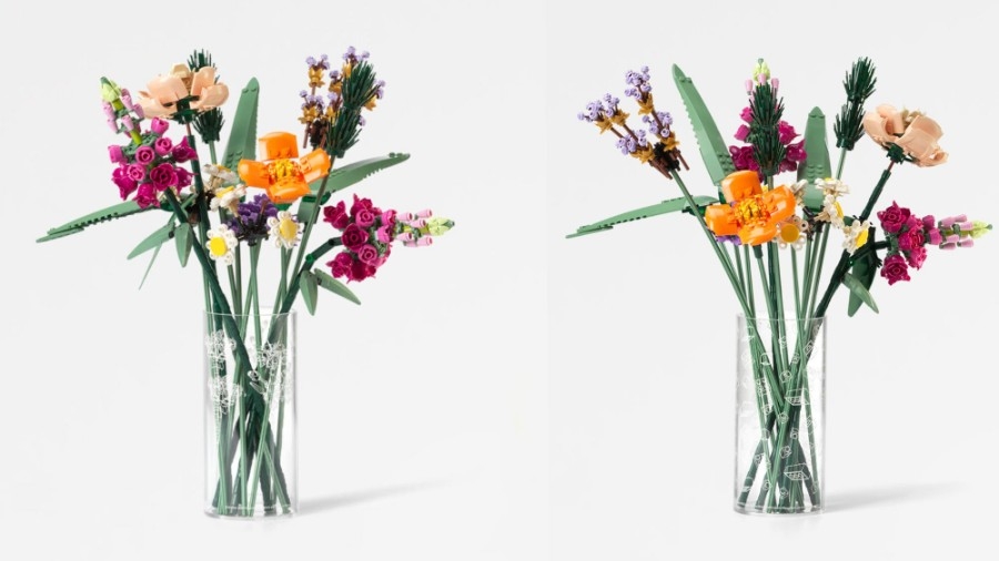Speciale vazen aangekondigd voor de LEGO Botanicals boeketten