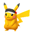 pikachu met marathon visor