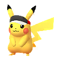 pikachu met marathon visor