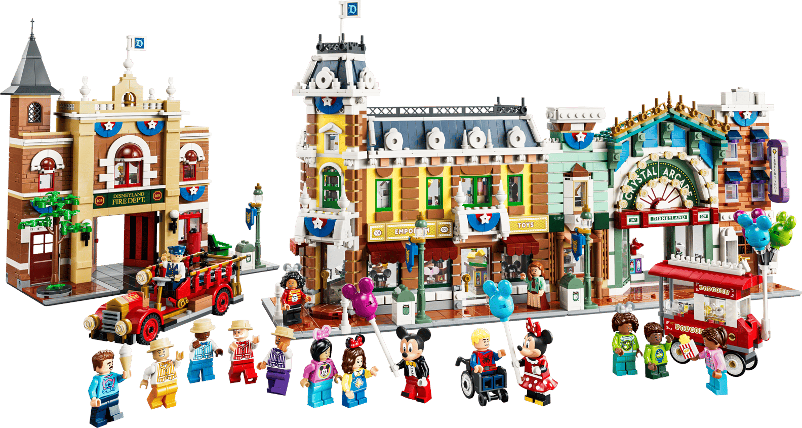 LEGO komt met een nieuwe, grote set van Disney: Main Street, USA