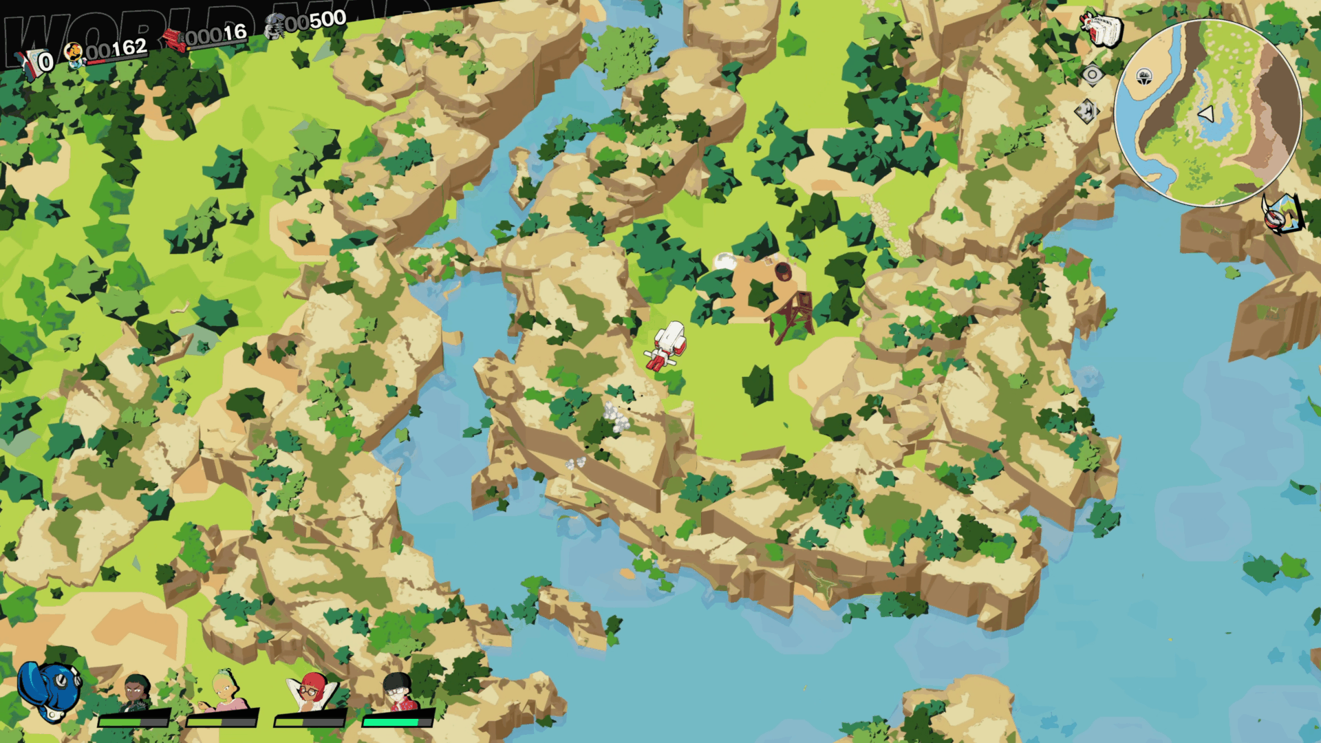 Nitro Gen Omega, kaart, map