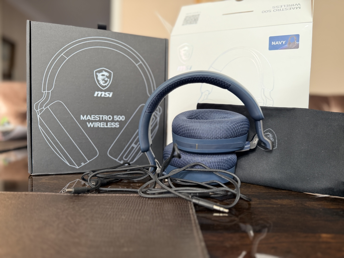 MSI, Maestro 500 Wireless, koptelefoon