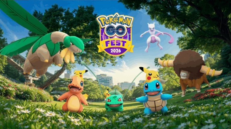 Vandaag is het tijd voor de Pokémon GO Fest 2026-compensatie