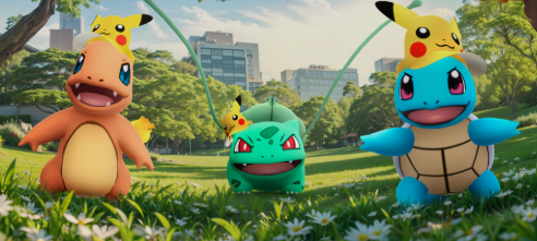 Costume Kanto-starters, Pokémon Go Fest: Global-shiny costume Pokémon
