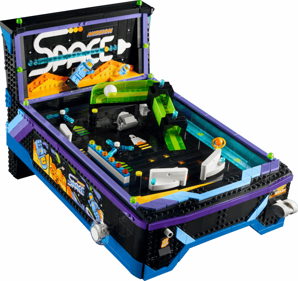 Flipper mee met de LEGO Flipperkast