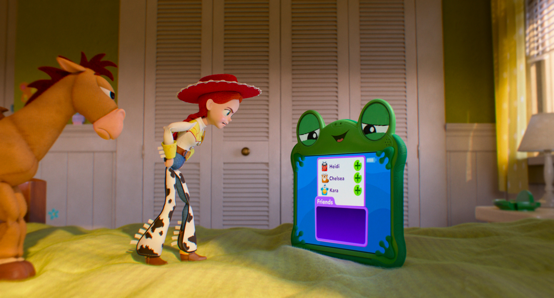 Toy Story 5 Jesse en Lilypad